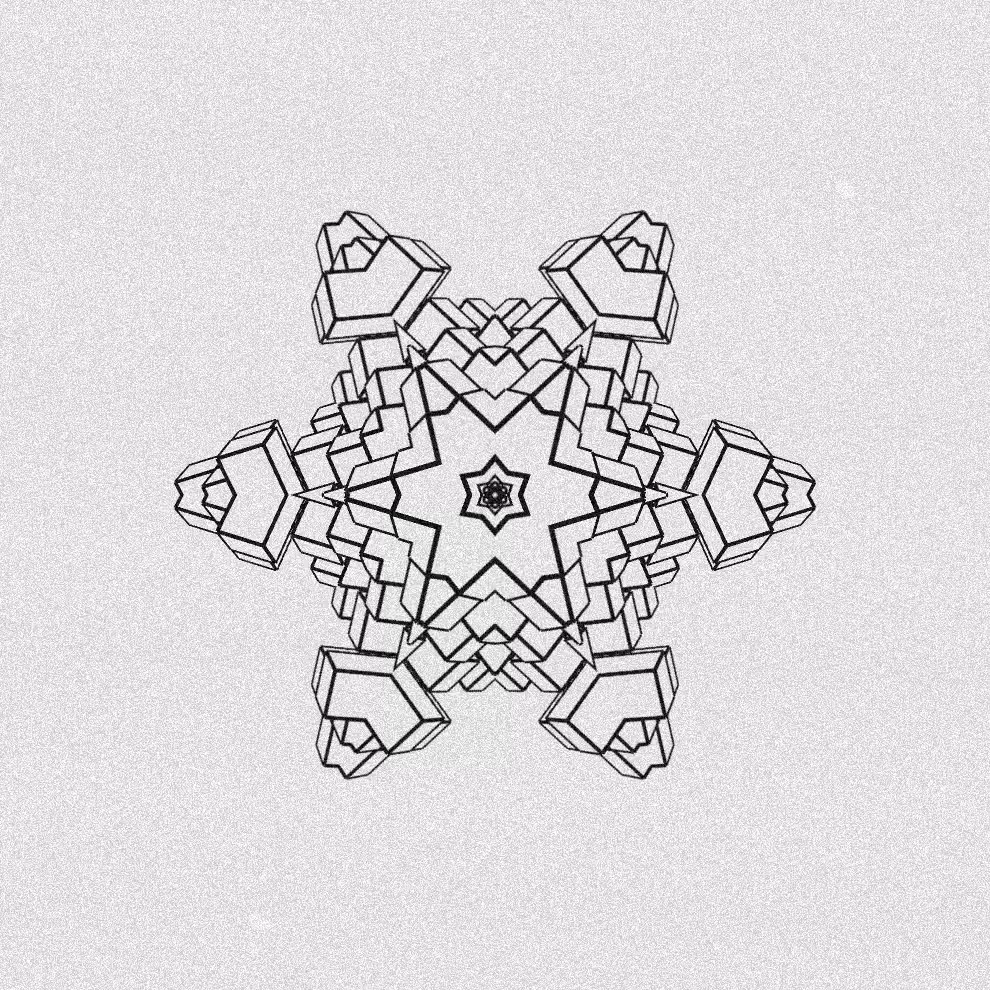 Monochrome Kaleido #265