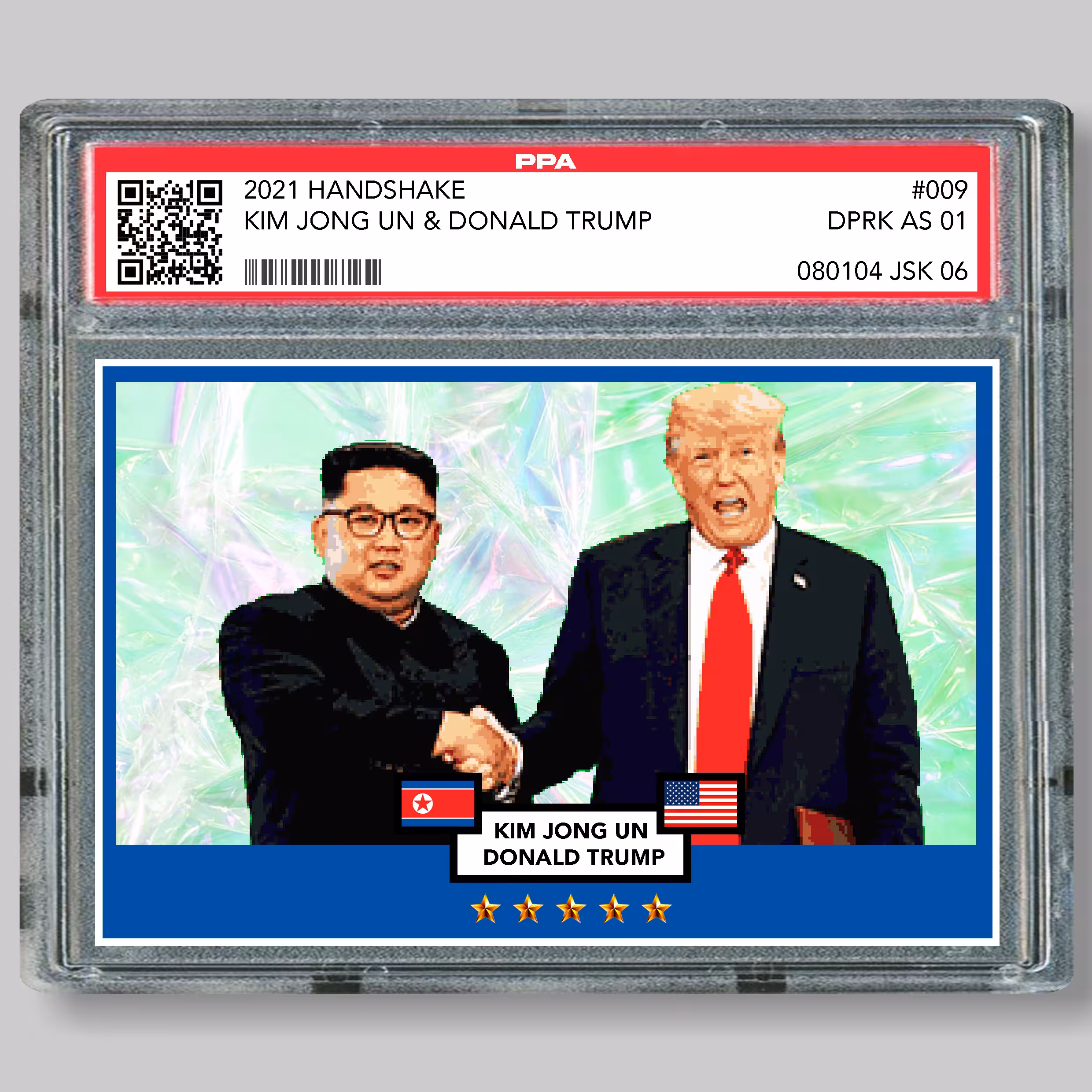 009 Kim Jong Un and Donald Trump "Handshake"
