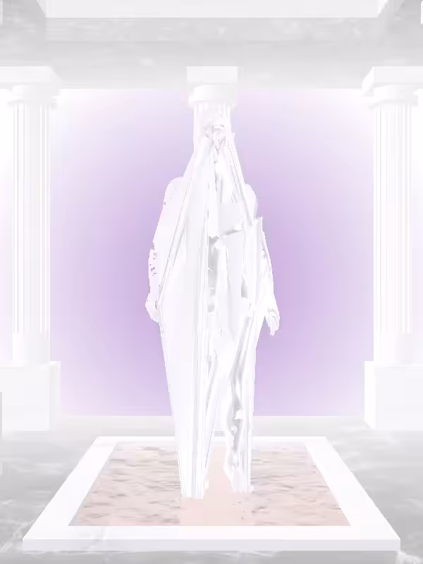 HeavenComputer: The Receding Silver Chrome Woman #1812