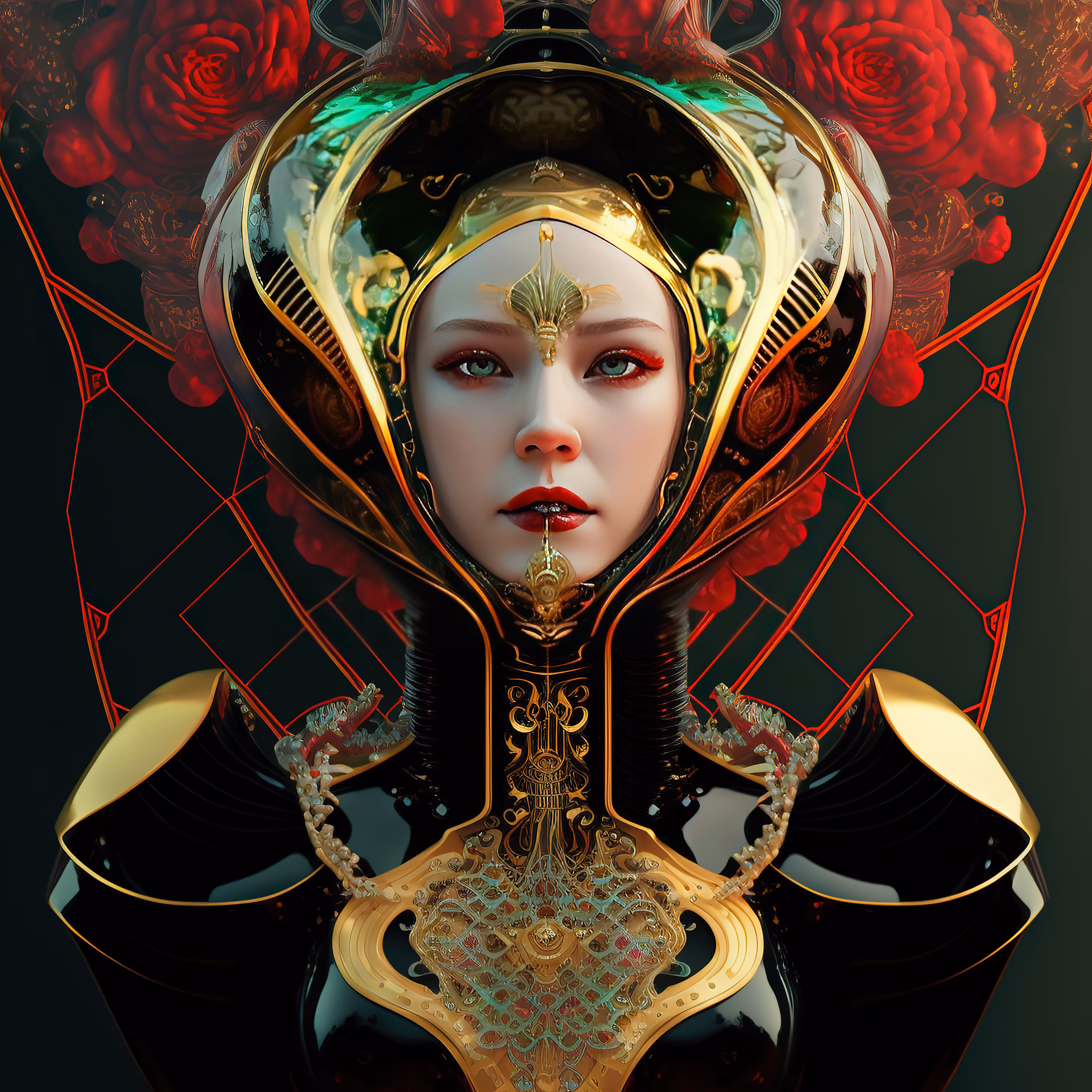 black + gold #8