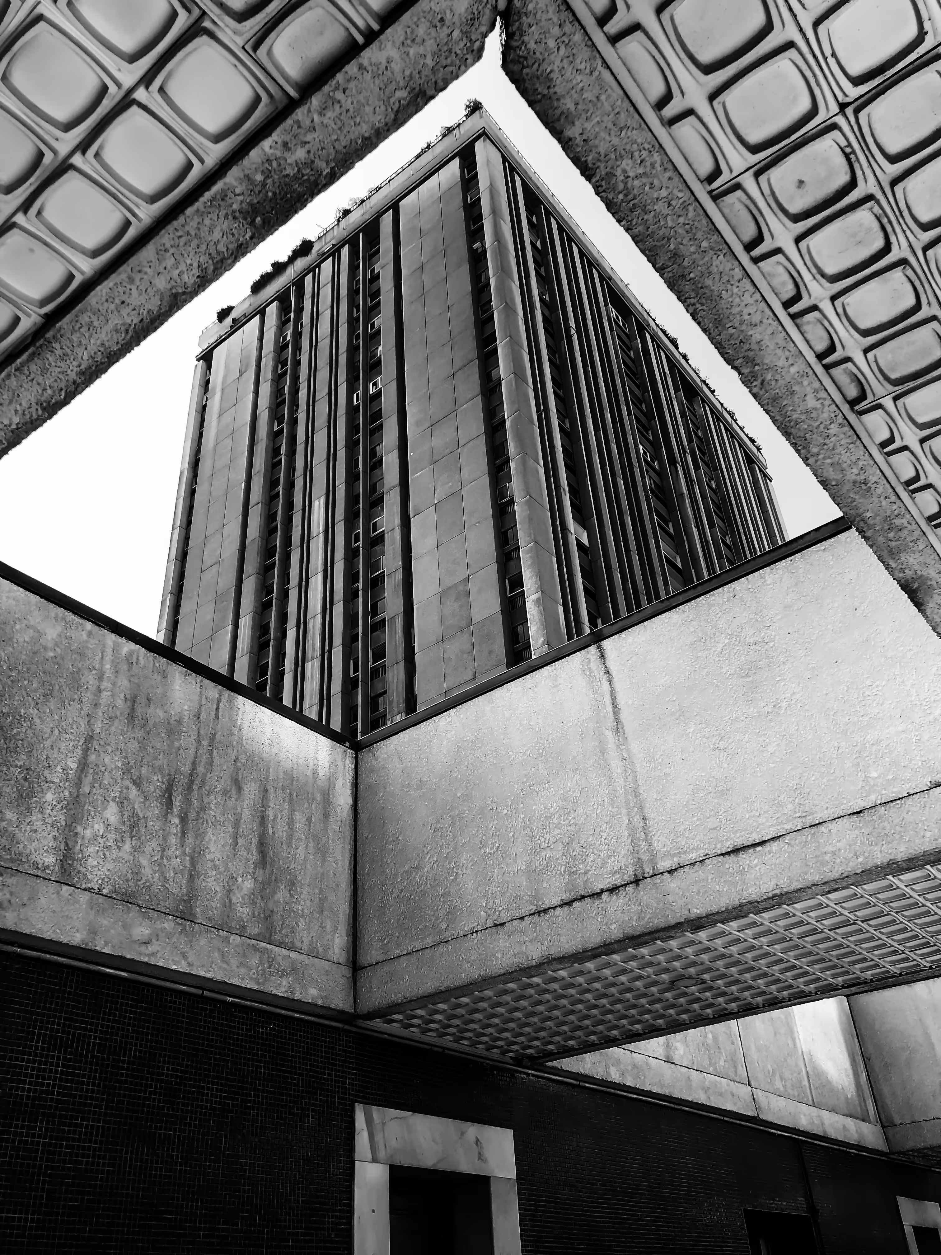 look up