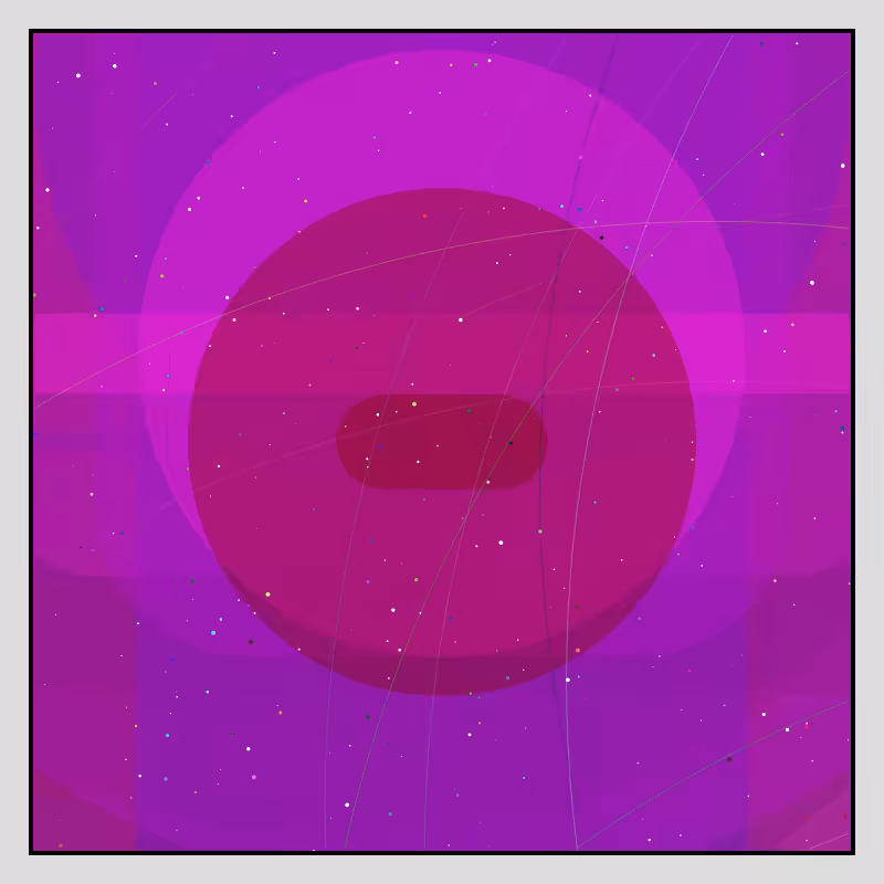 Color Field Starry B #149