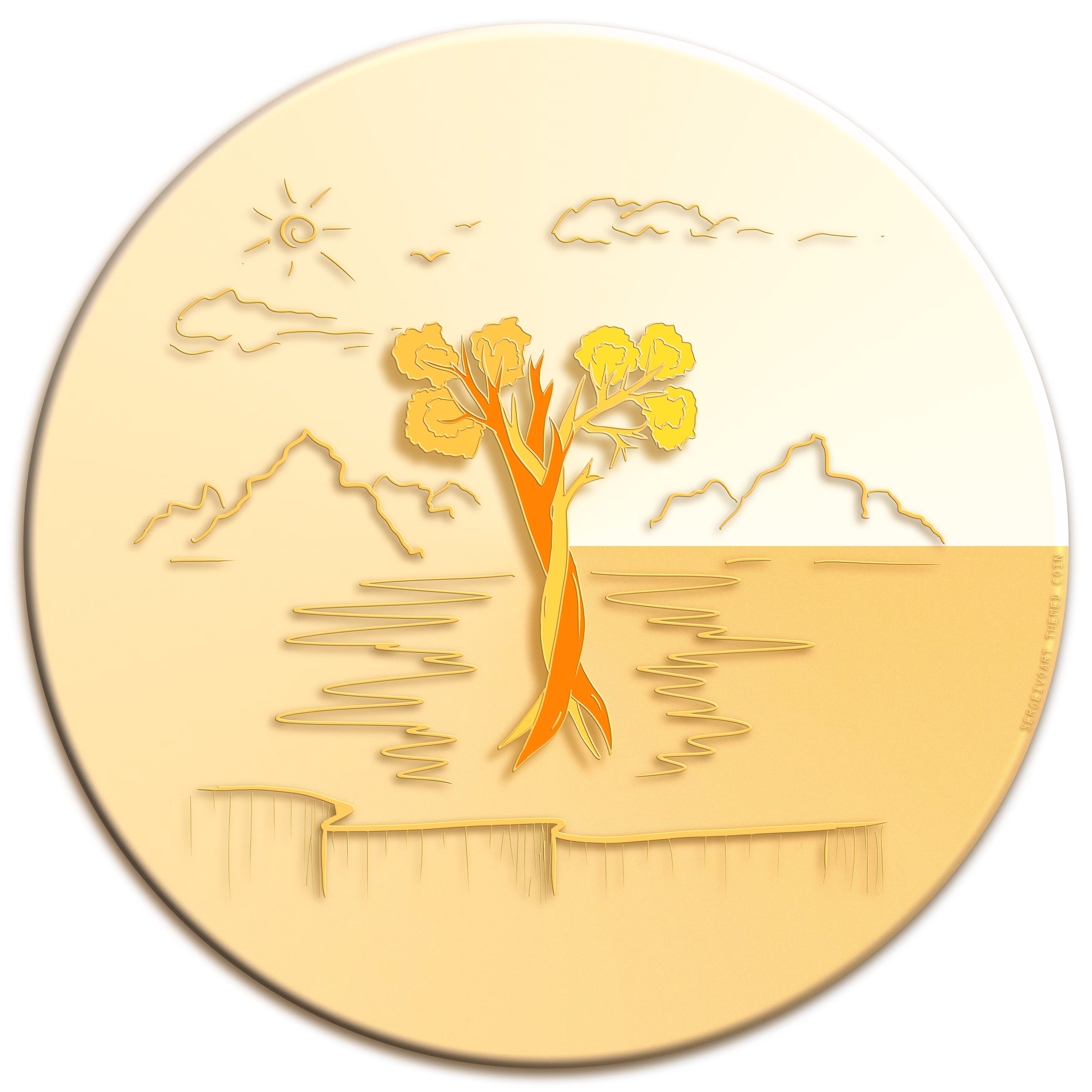 Themed Coin #6 - Nature