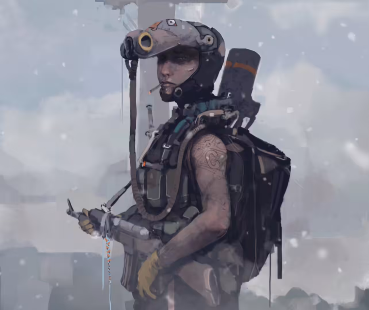 Radioactive Snow