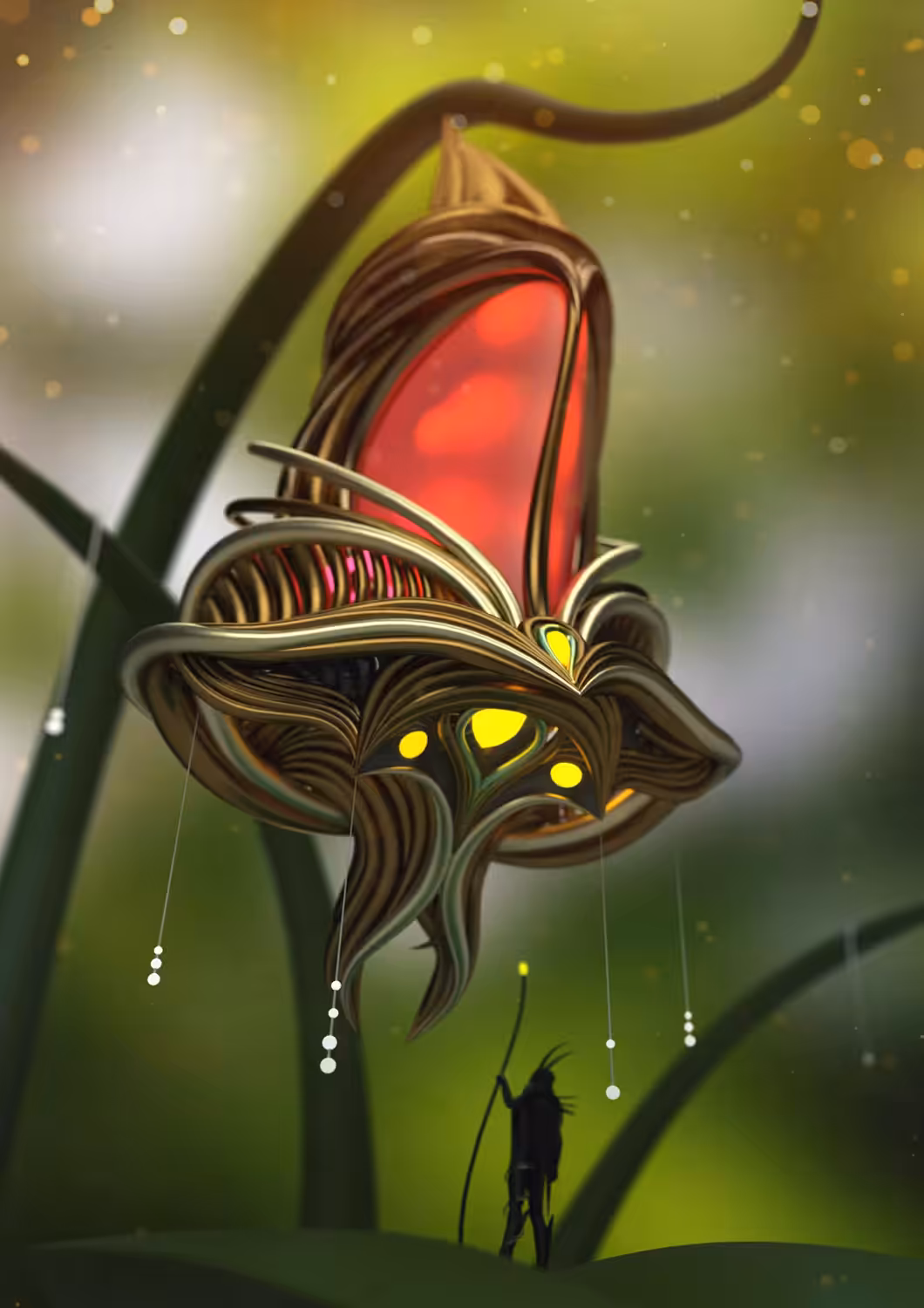 The priestess and the chrysalis