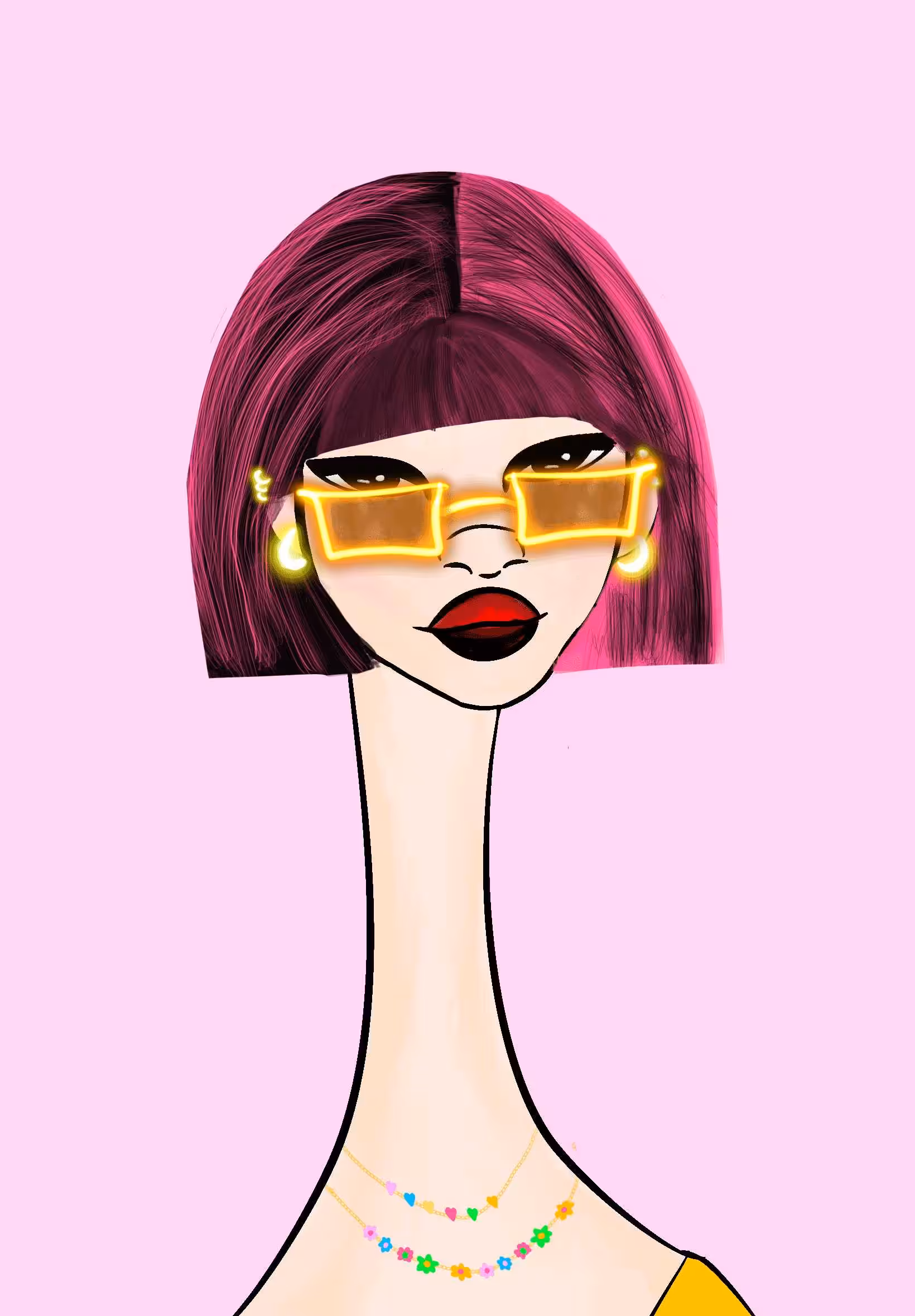 Long Neckie Ladies: Long Neckie Lady #2962