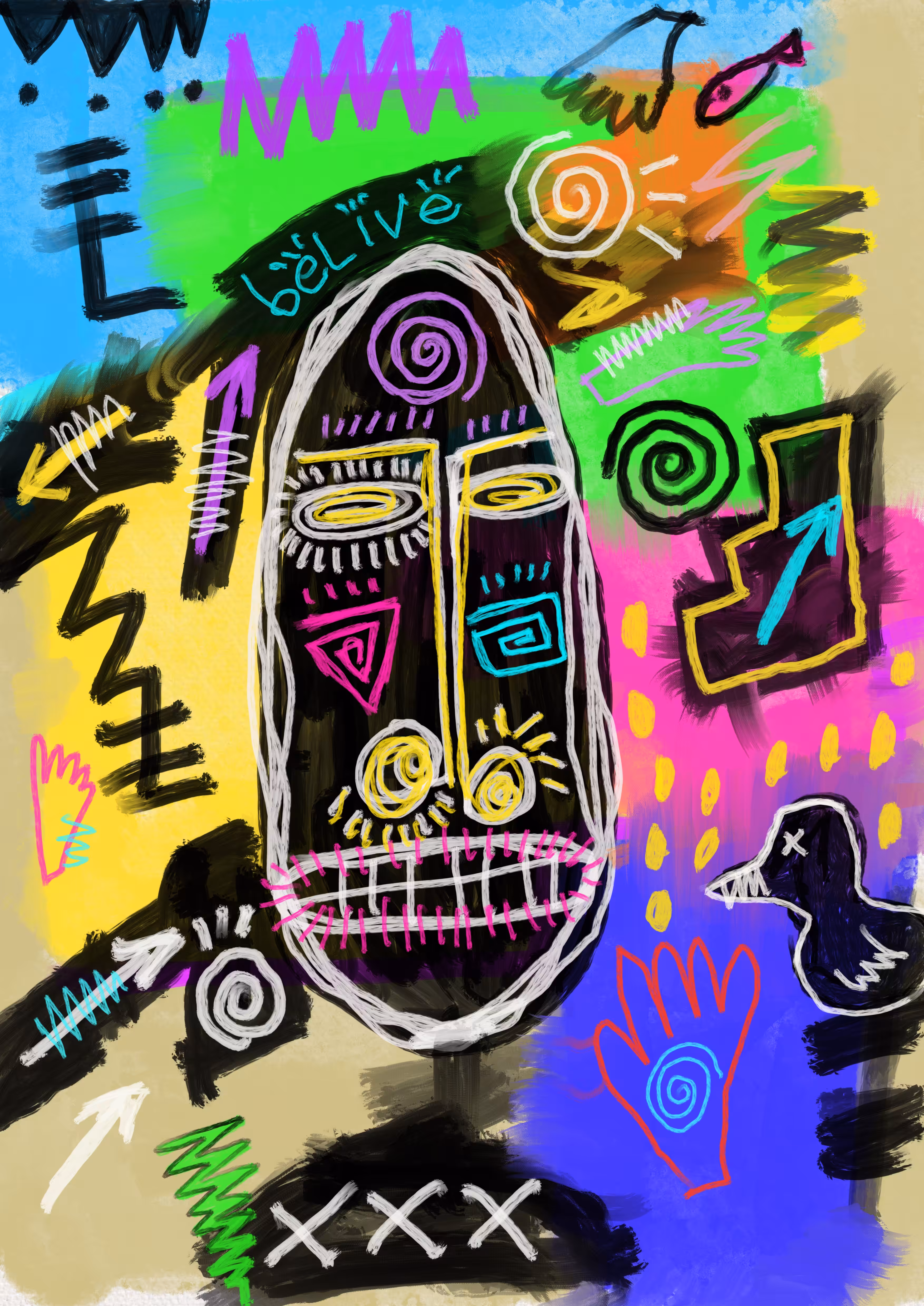 Blew