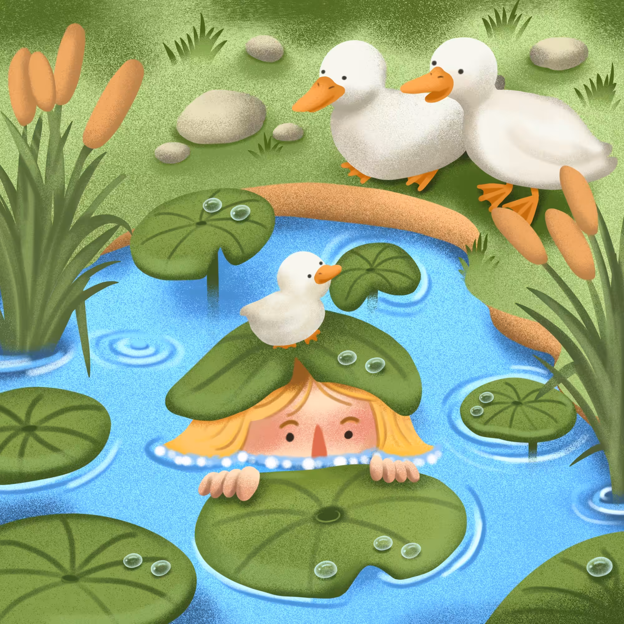 girl's duck