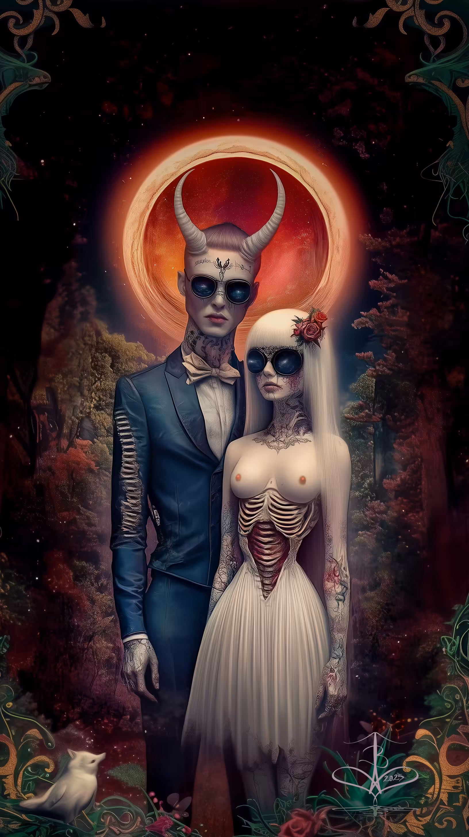 Rodeo posts: Crimson Vows: Veiled Decay Bound by Bone