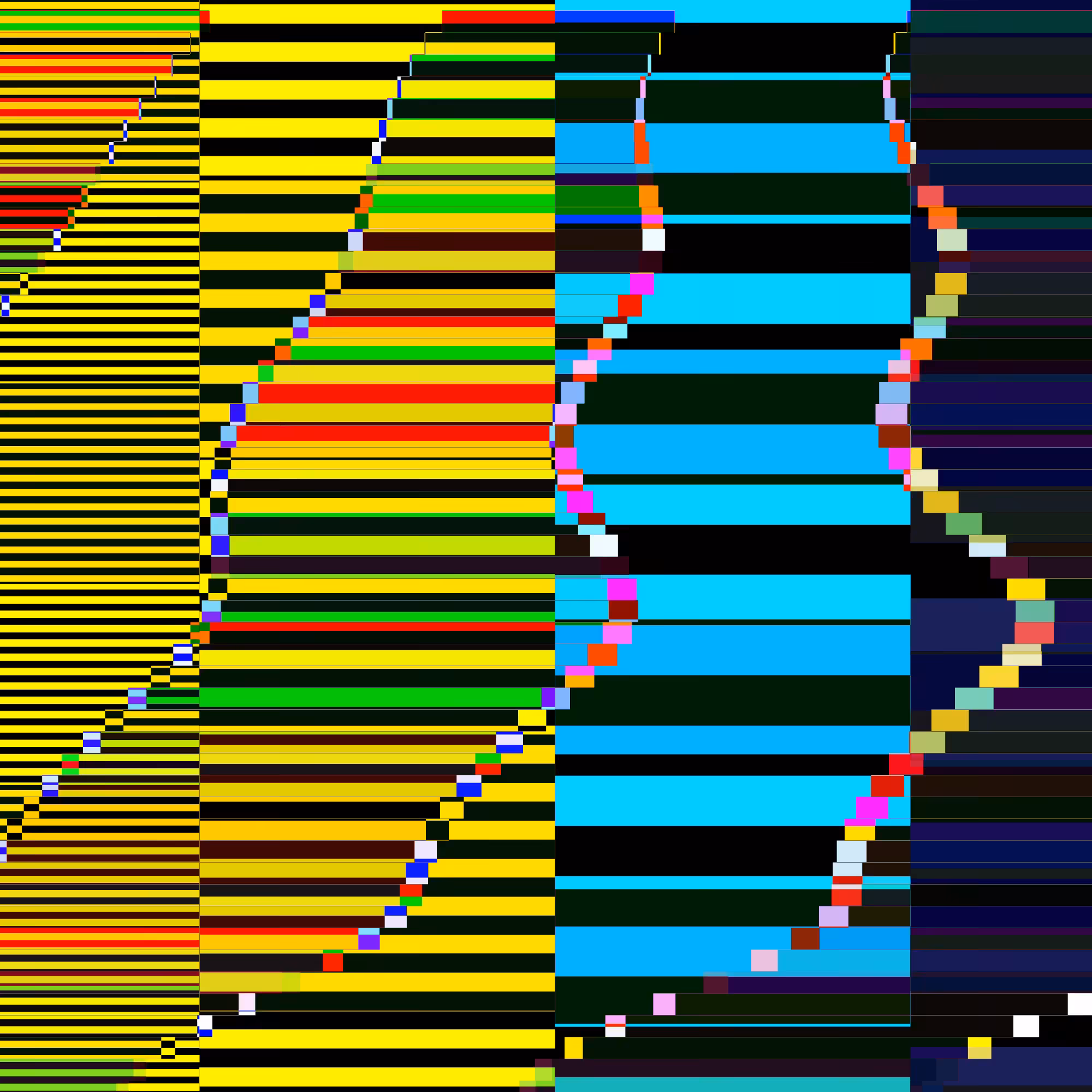 Glitchometry Stripes #70