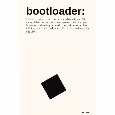 bootloader: selfie #90