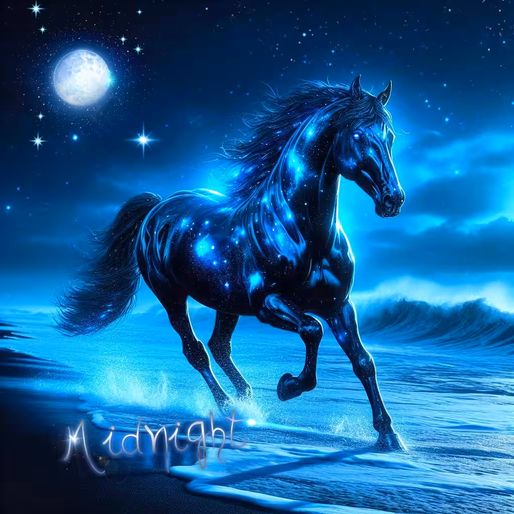 Celestial Steeds: Midnight