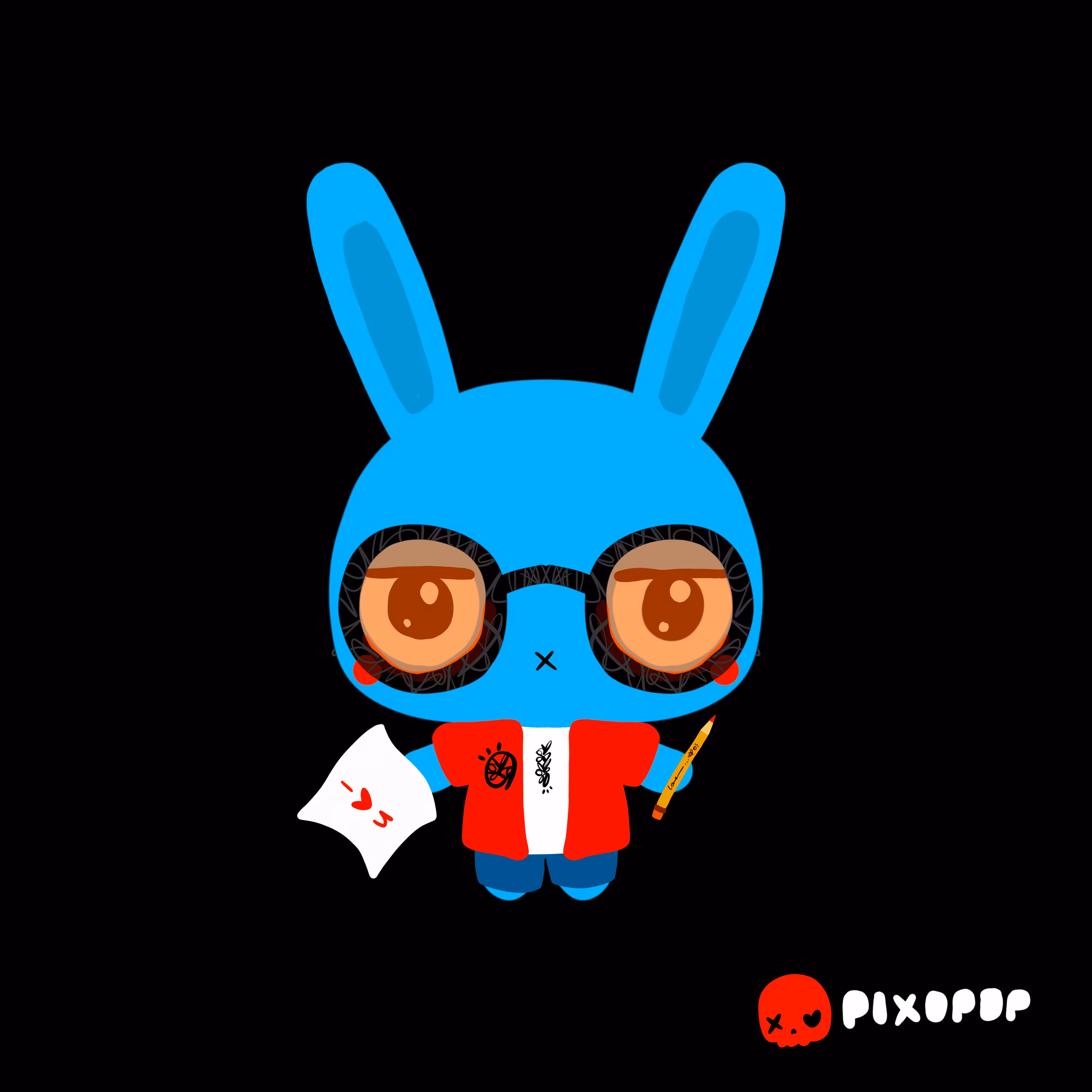 PIXOPOP CUTIES: Stitch Bunny #50