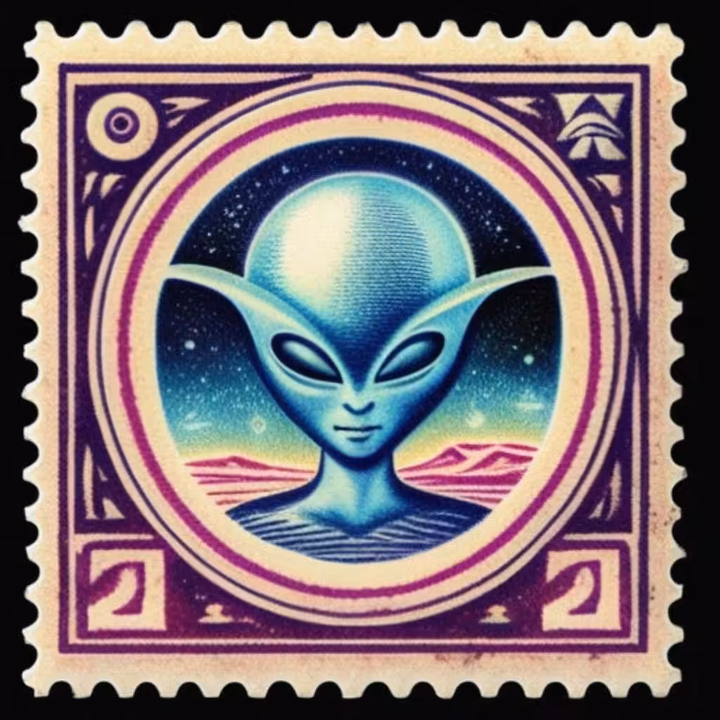 Intergalactic Stamp #9