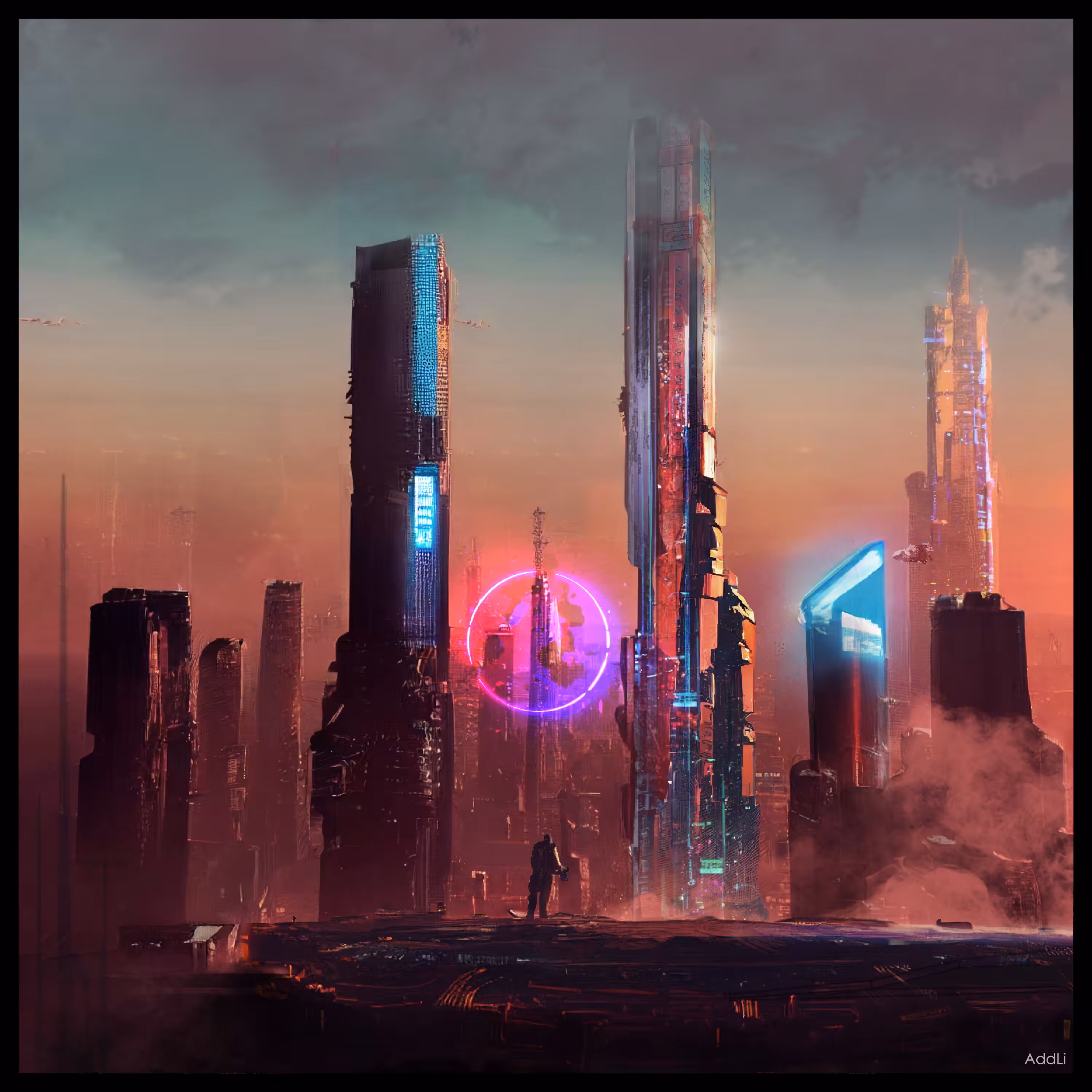 Martian Towers #16