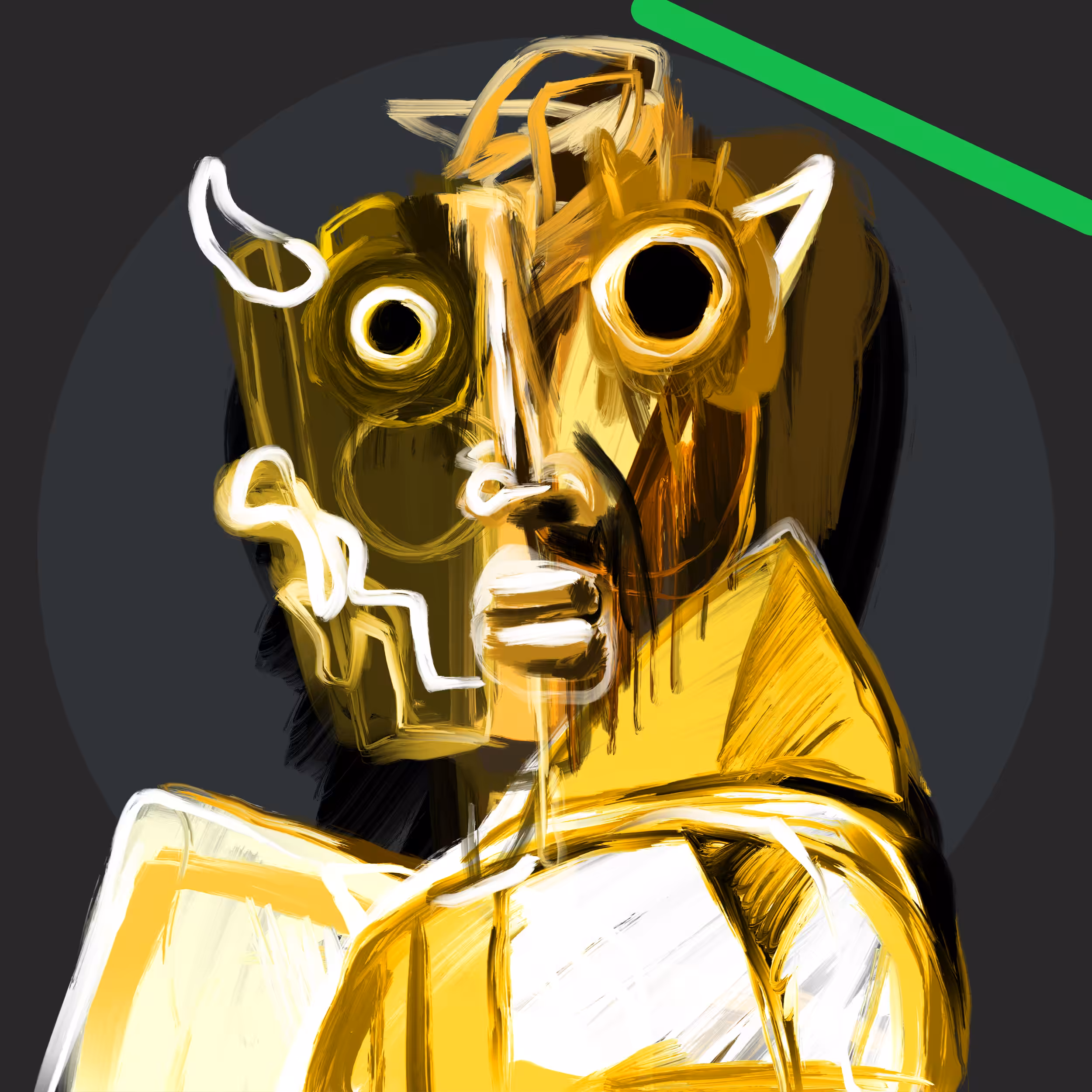 The Unknown Painter (Gold) #18