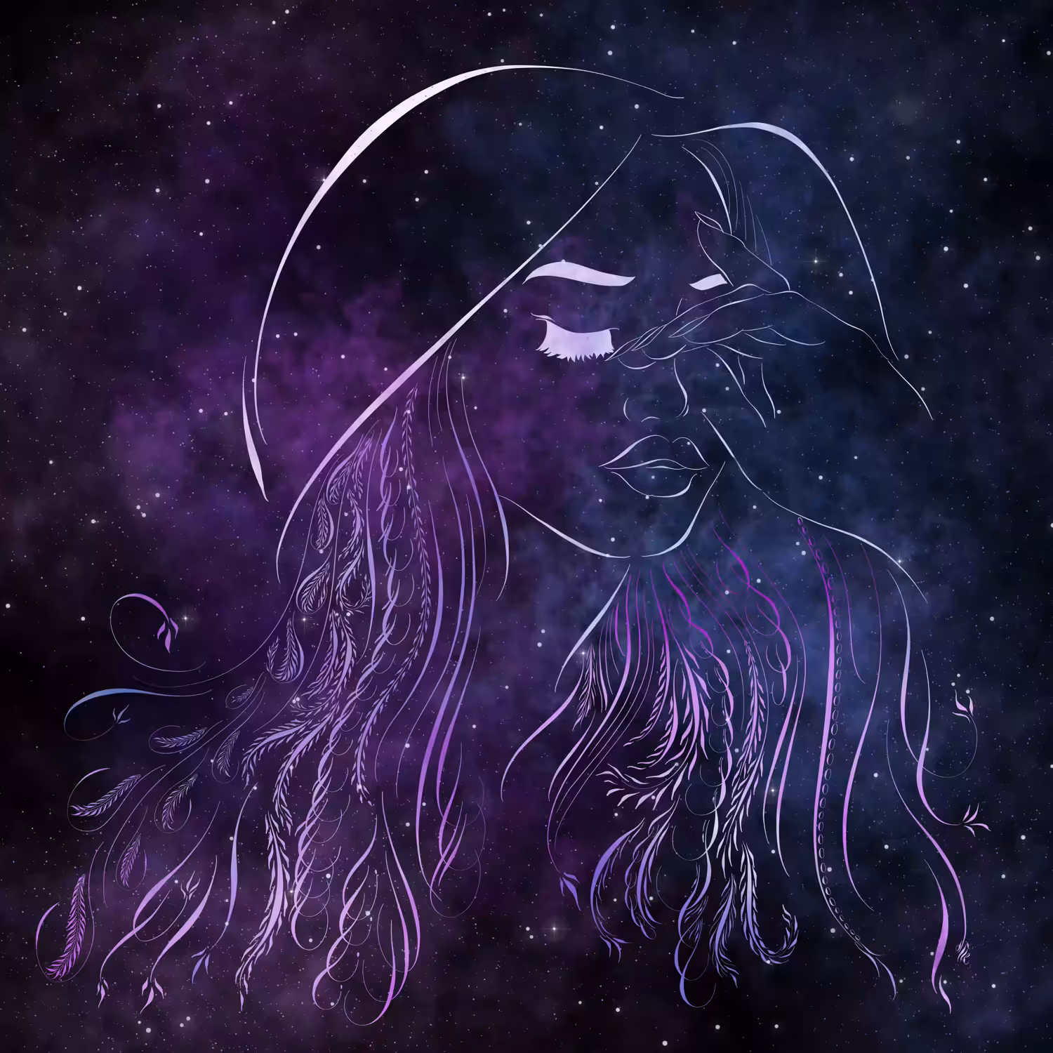 Empowering Affirmations in the Galaxy of My Mind