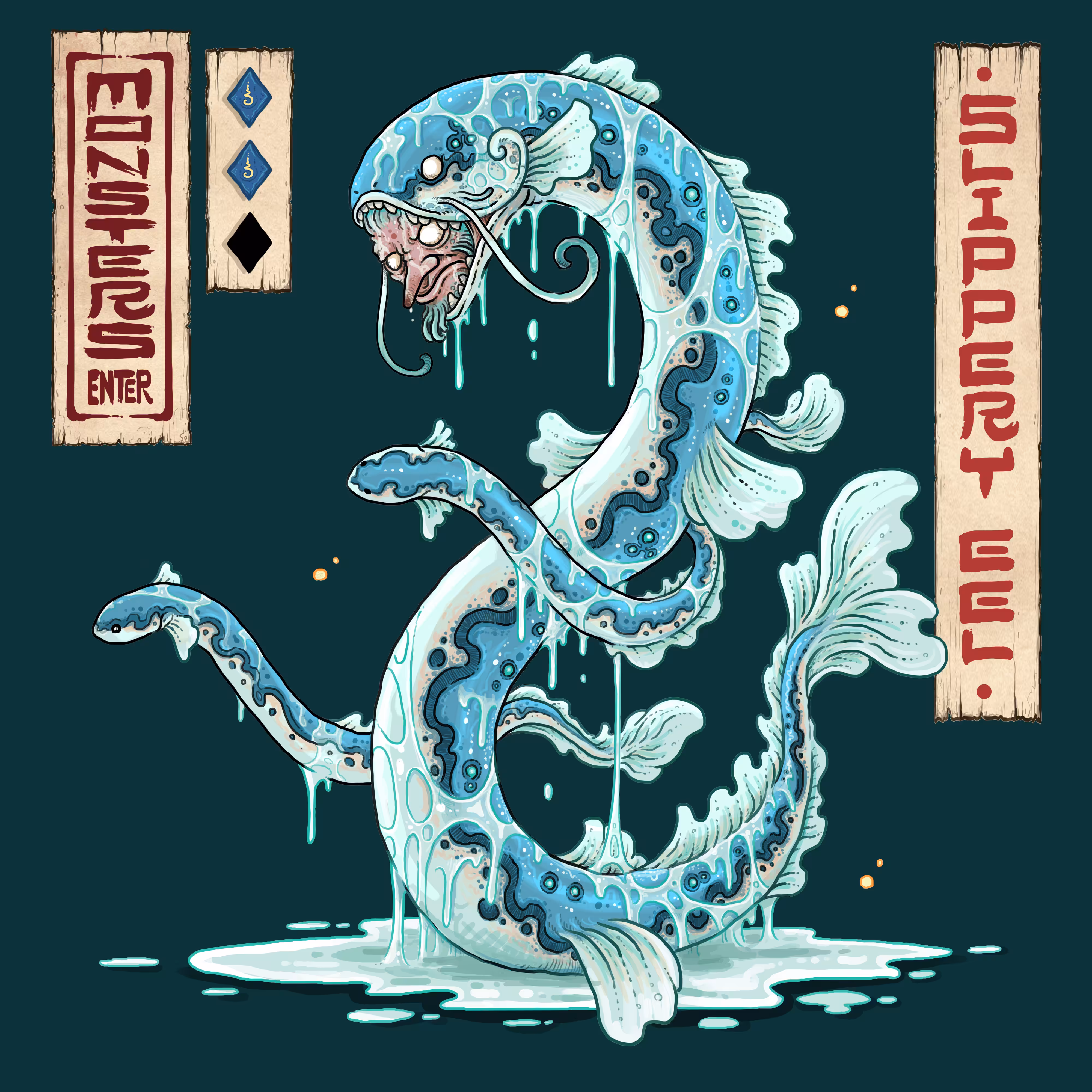 MONSTERS ENTER #011 - Slippery eel