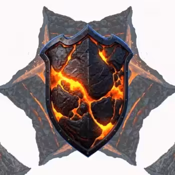 🛡️Molten Lava Shield 🔥