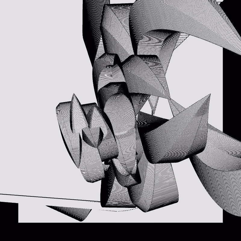 Fluid-Twisted Obelisk #37