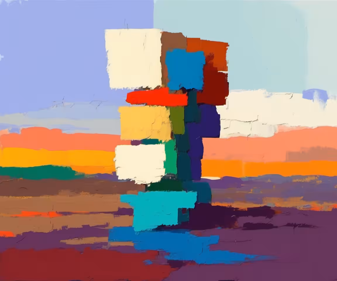 Painted Slabs #35