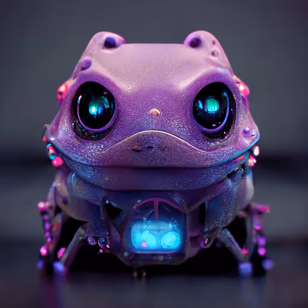 Cute frog