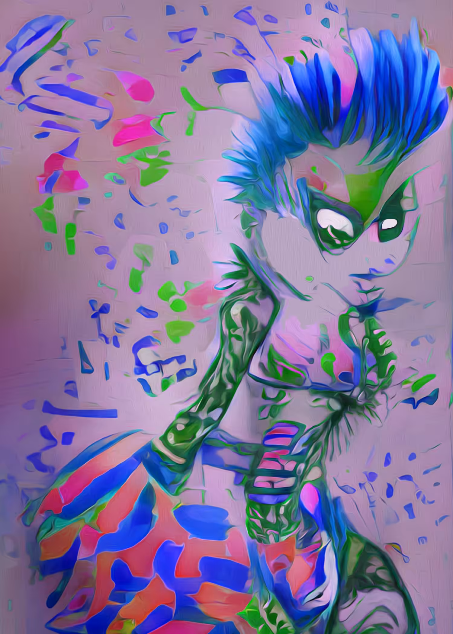 Scribbled Punk #27