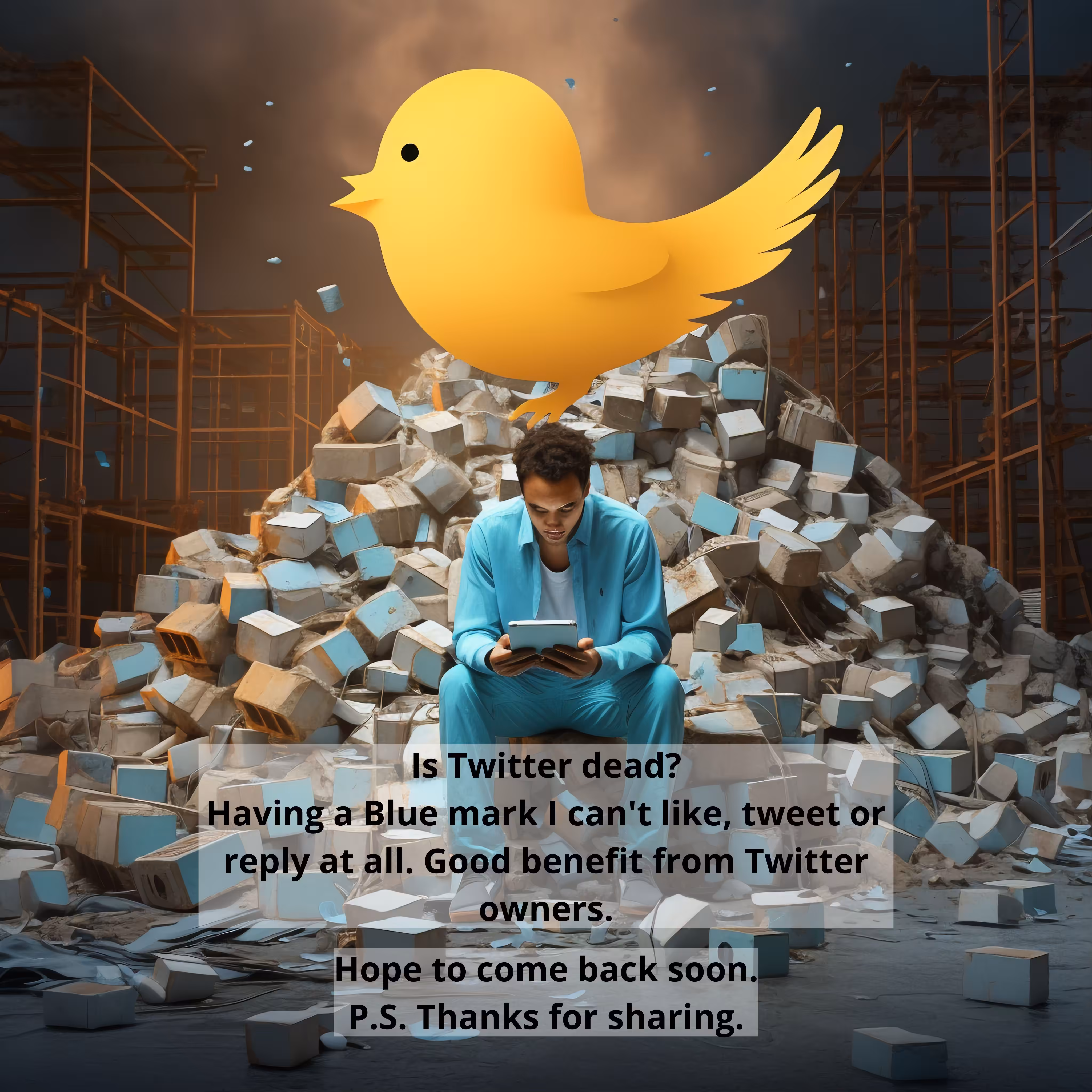 Artistic World: Is Twitter dead?