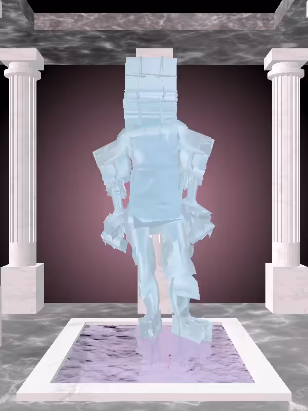 HeavenComputer: The Loser Ethereal Blue Man #194