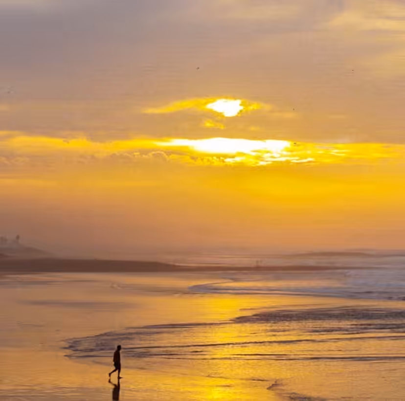 Sunset in Skhirat