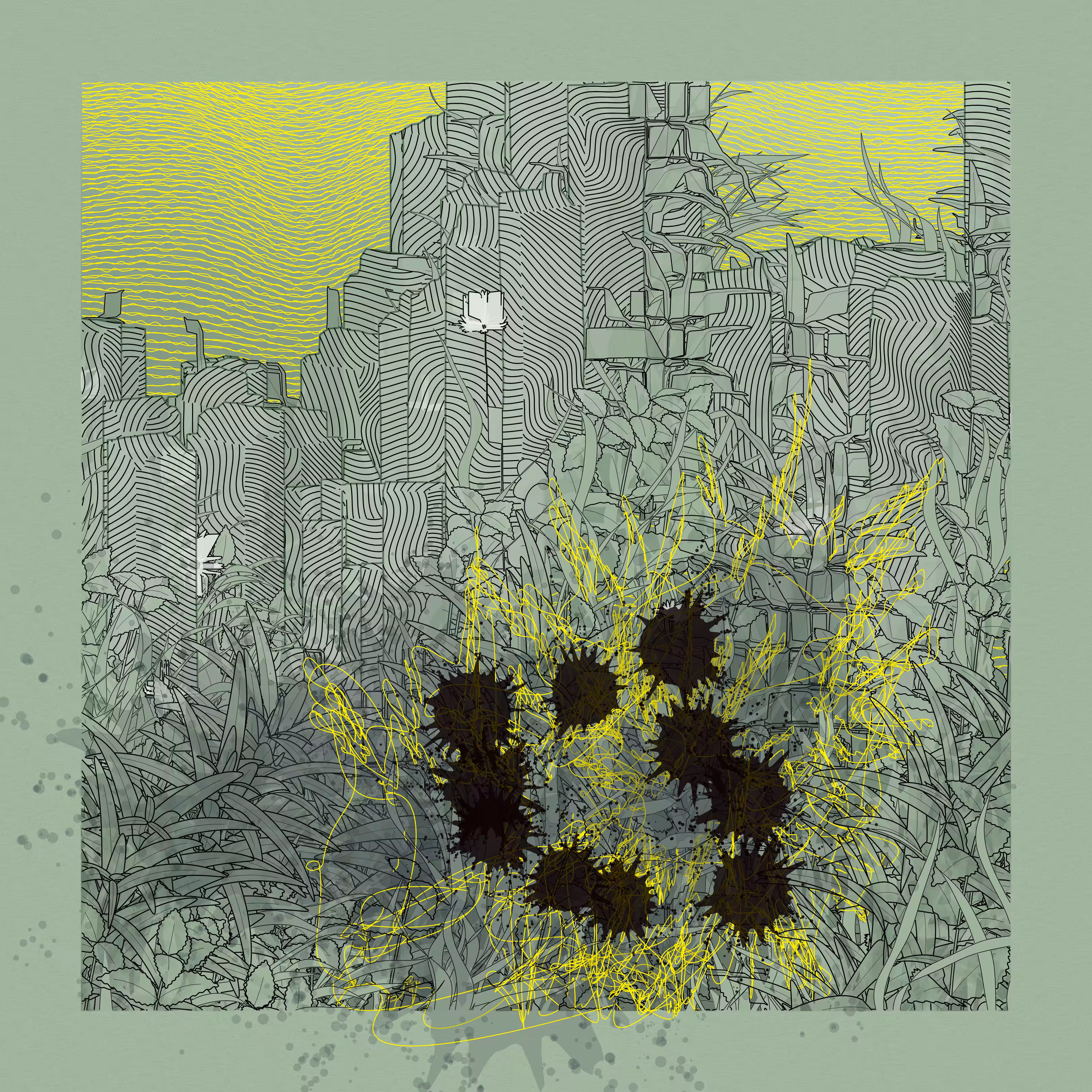 Landscape with Carbon Capture #4417