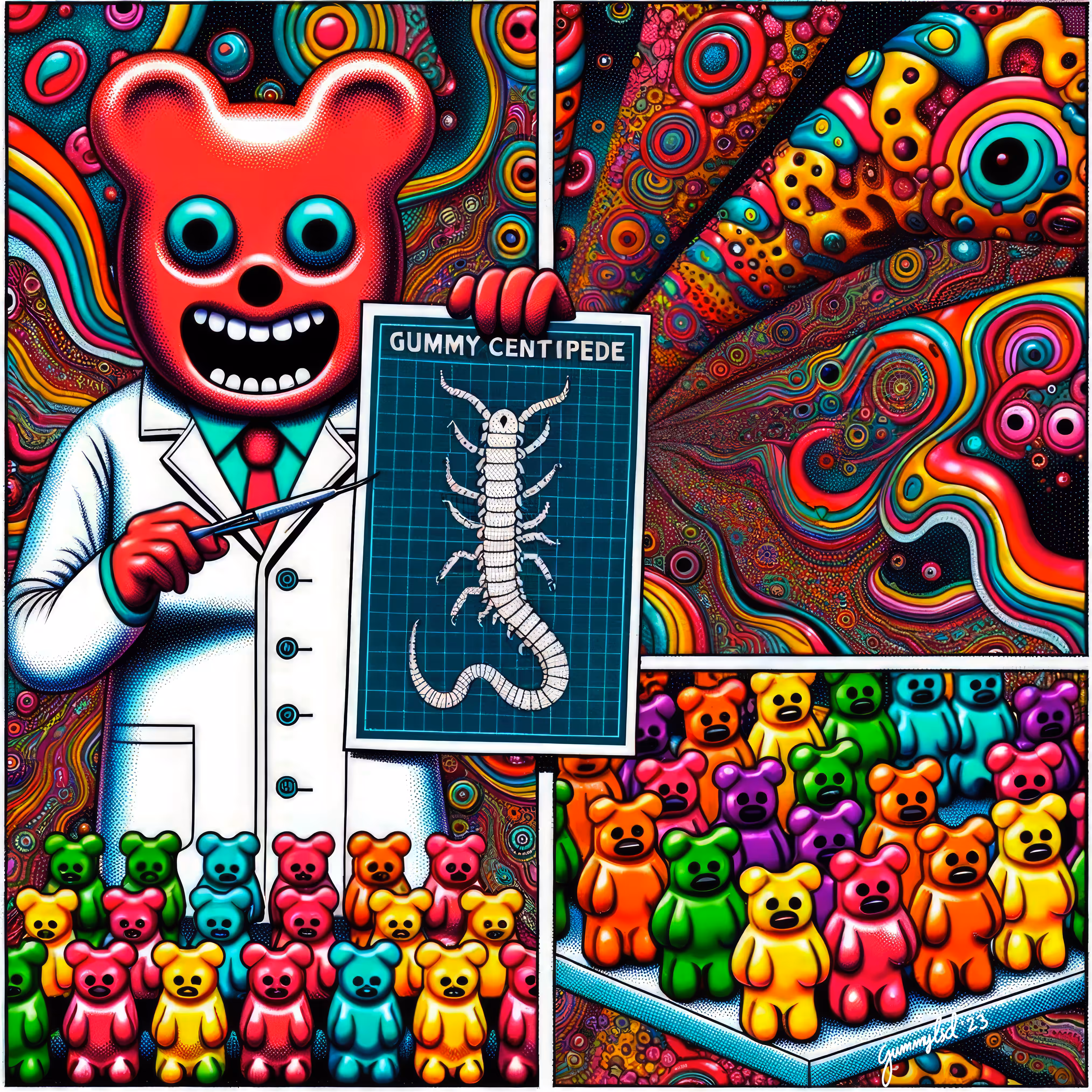 Gummy Centipede: LSDGB Comic #15