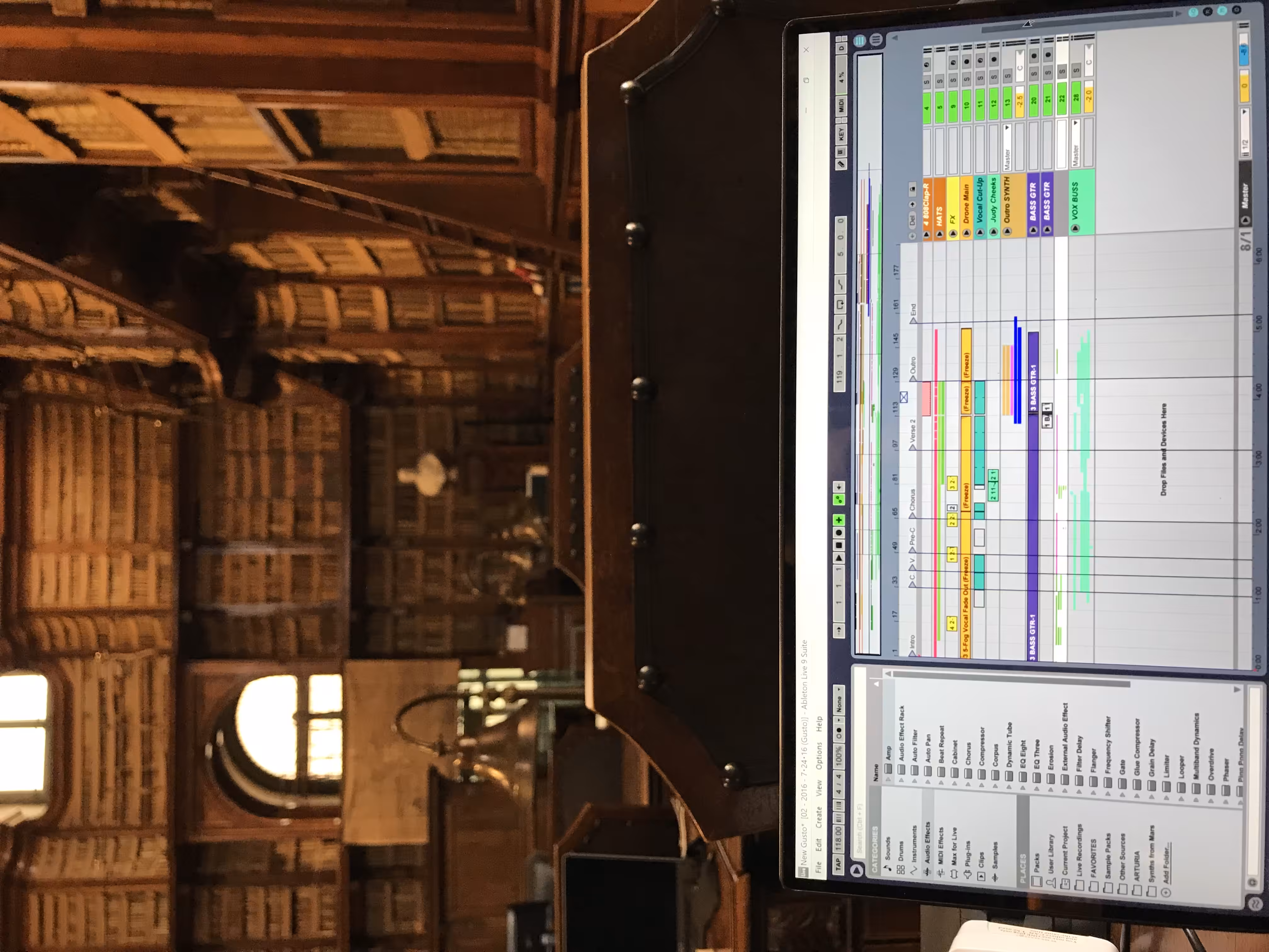 ableton in biblioteca angelica