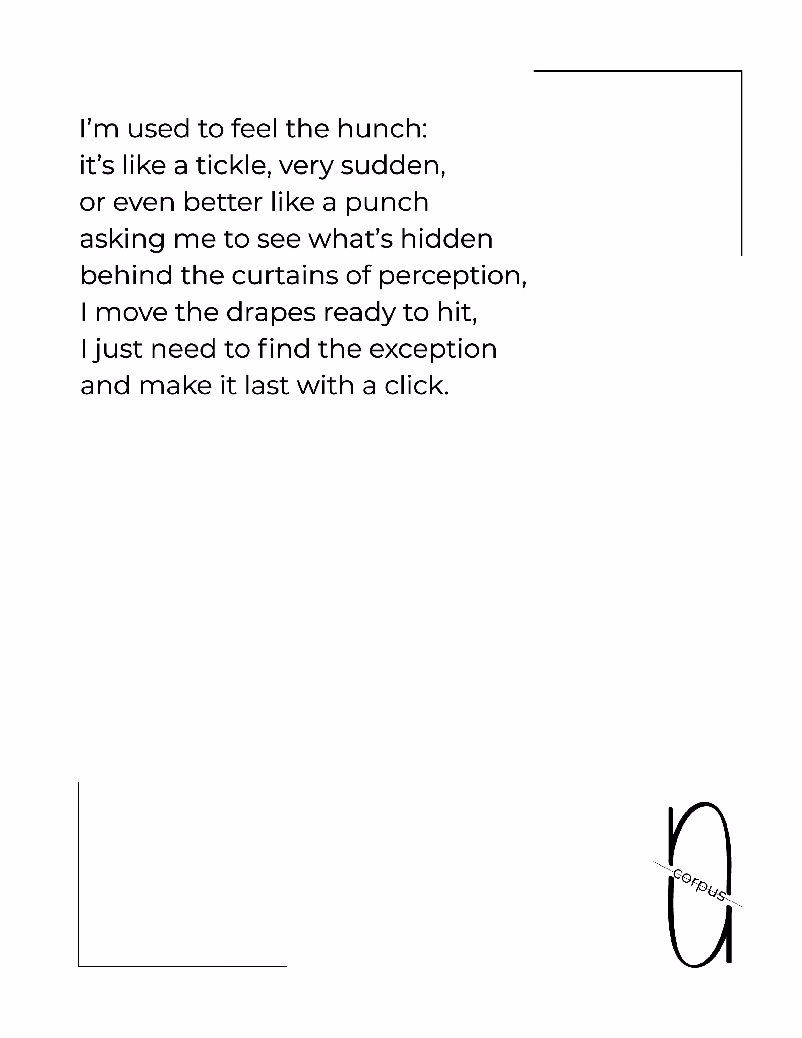 EncapsuledCorpus: The photographer
