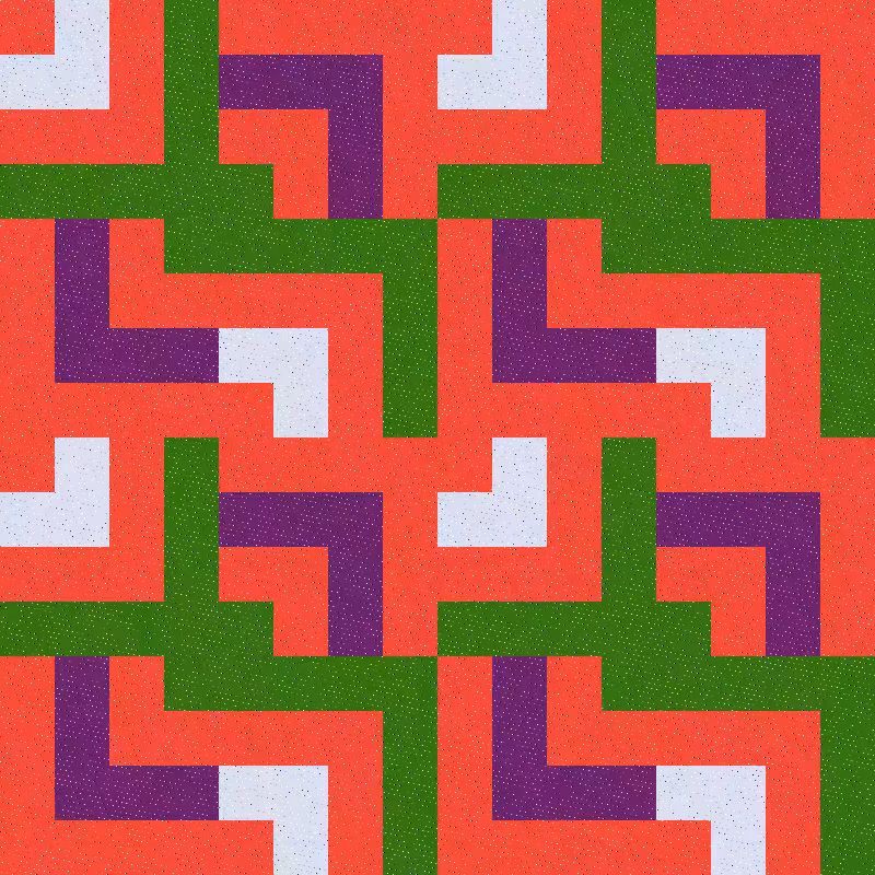 Regular Tile painting #140