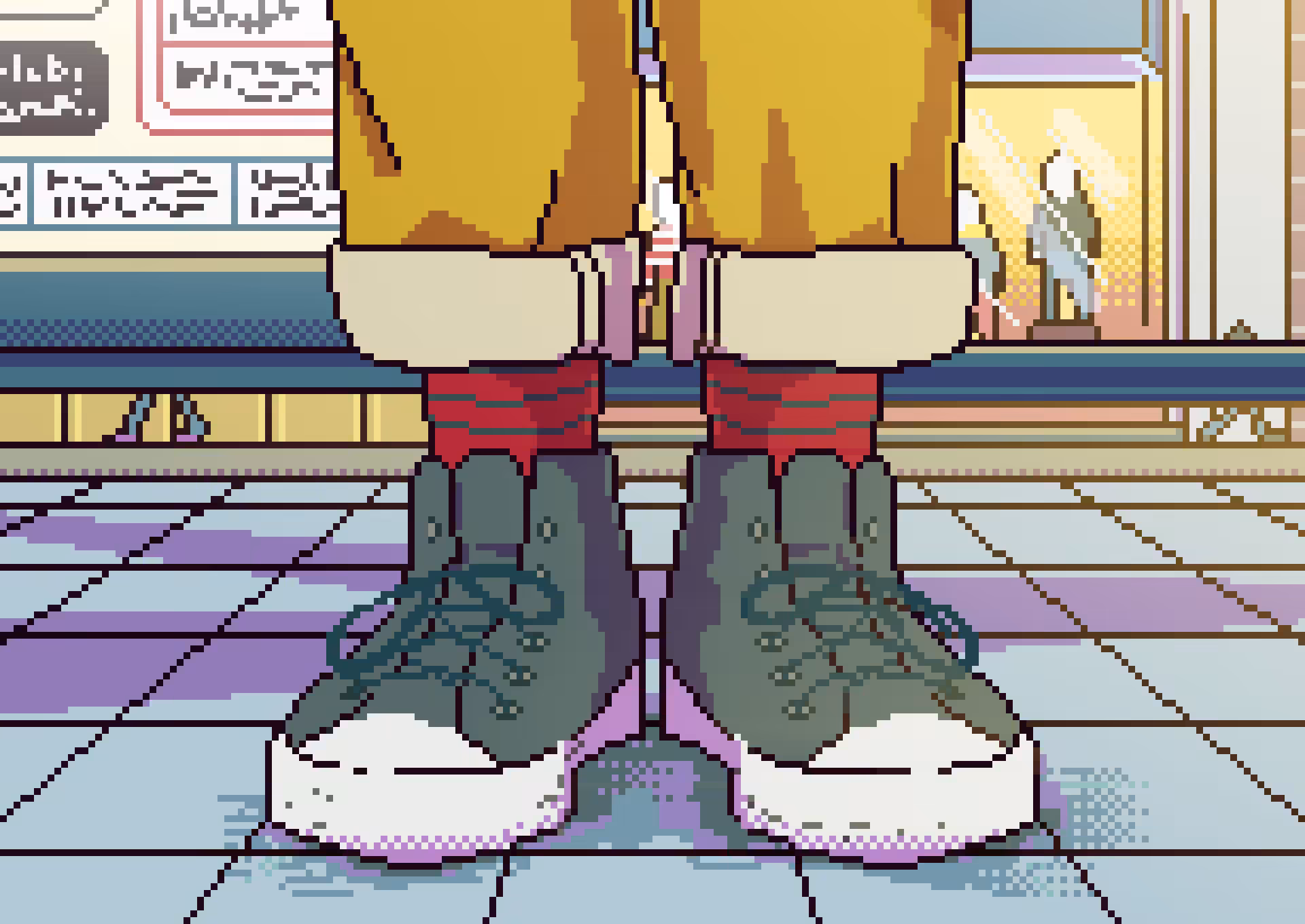 PINK TRASH'S SHOES #3