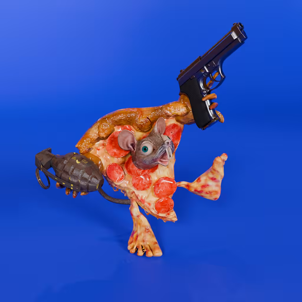 🍕🐀💣