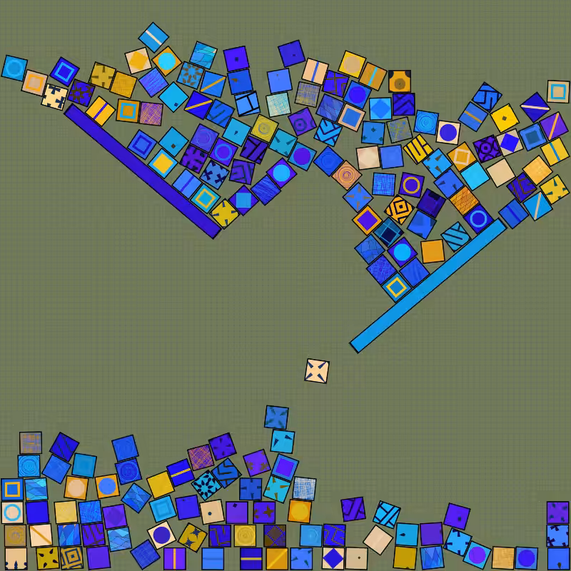 Collisions: Art plus Physics #25