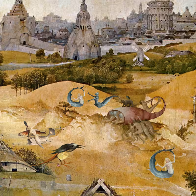 Bosch`s Creatures #49