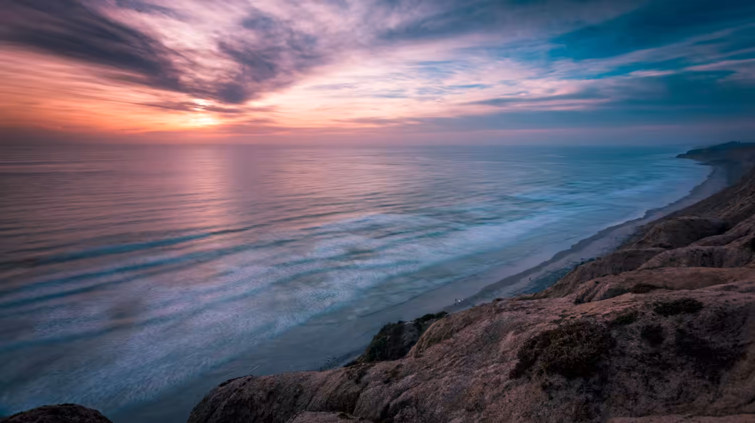 Torrey Pines Sunset (Workflow Series #1)