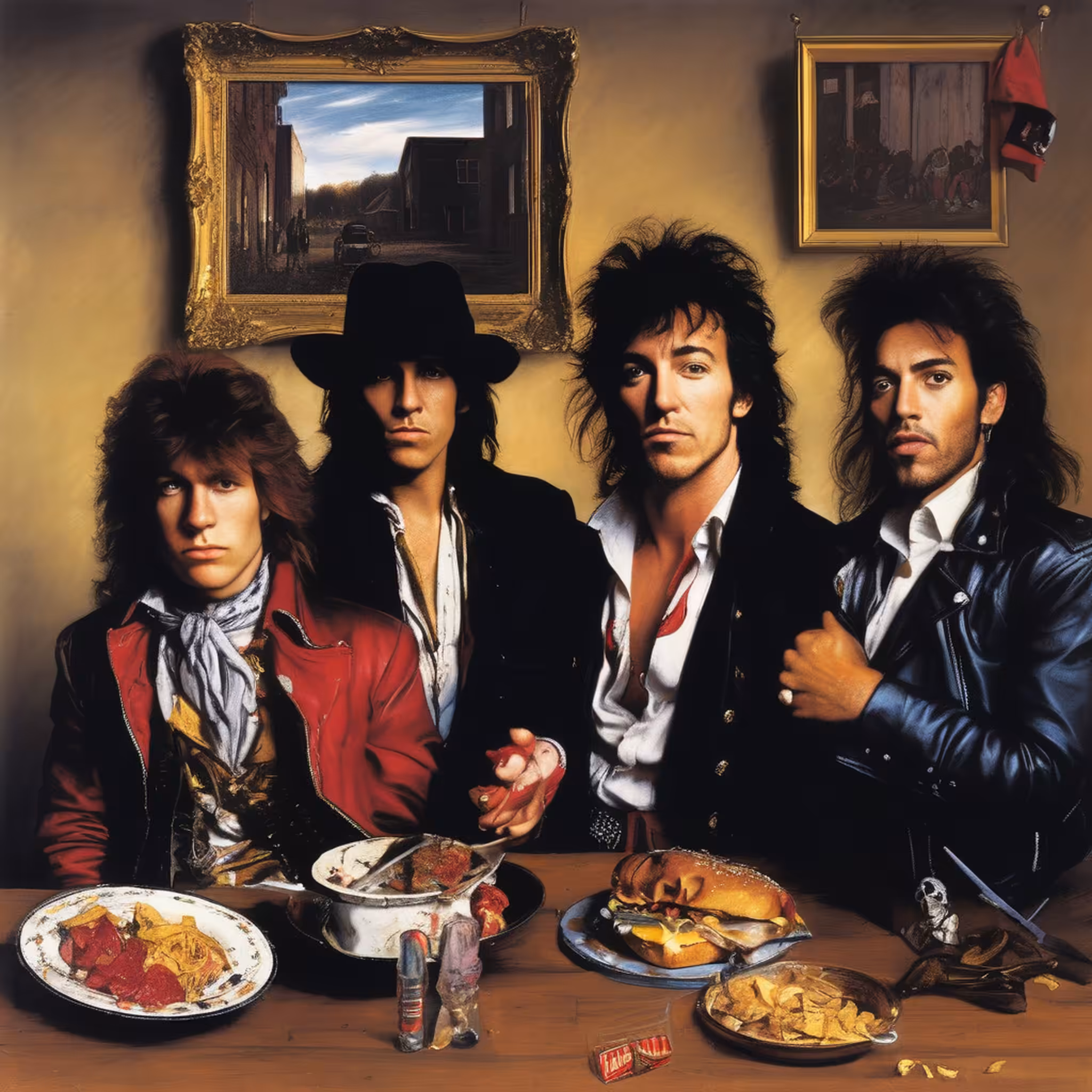 Rock + Roll Remix Album Cover Art #40