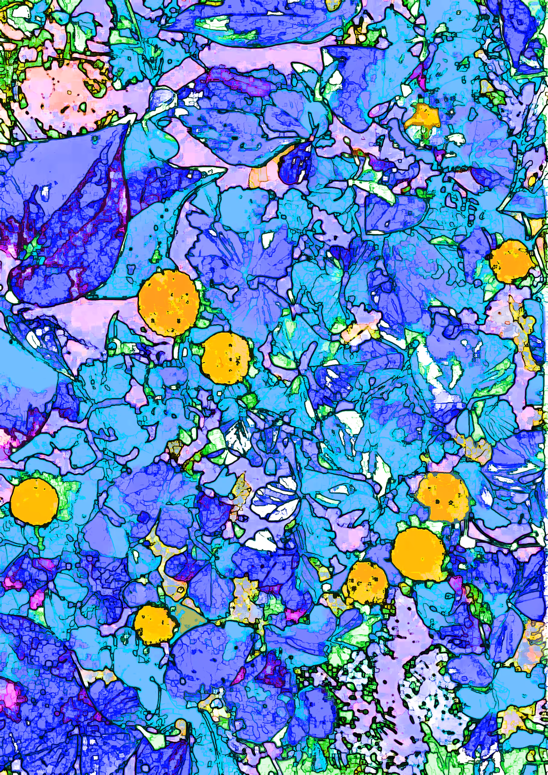 Japanese wild strawberries (colors) #6