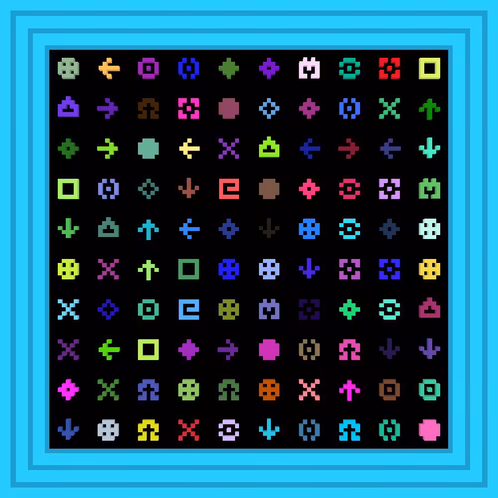MAKE LOVE NOT WAR :: Procedural Symbols #461/1000