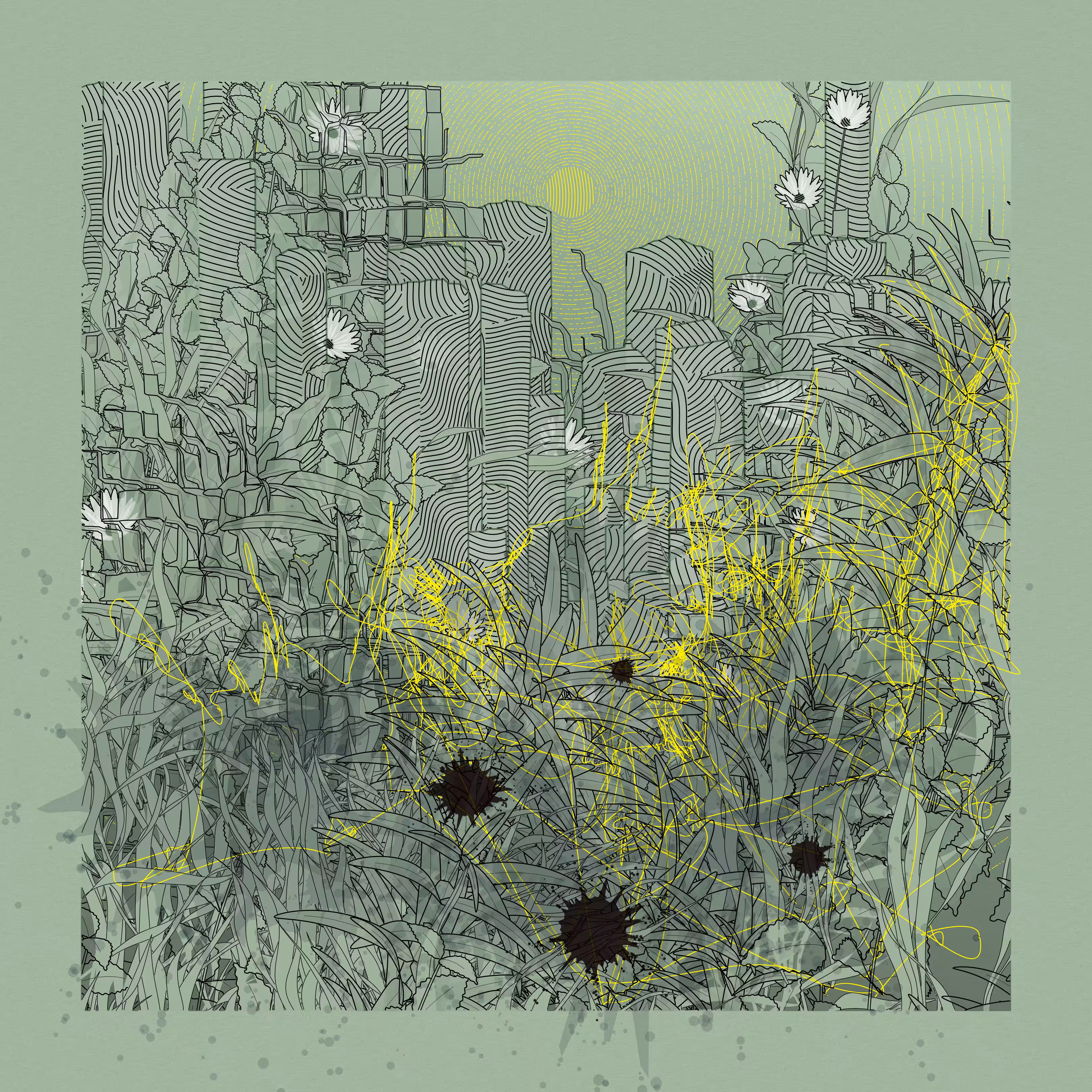 Landscape with Carbon Capture #3008