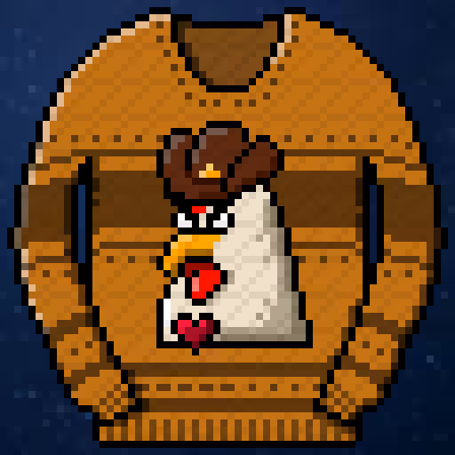 BitKnit Sweaters - #04 Heavenly Overrated Hen