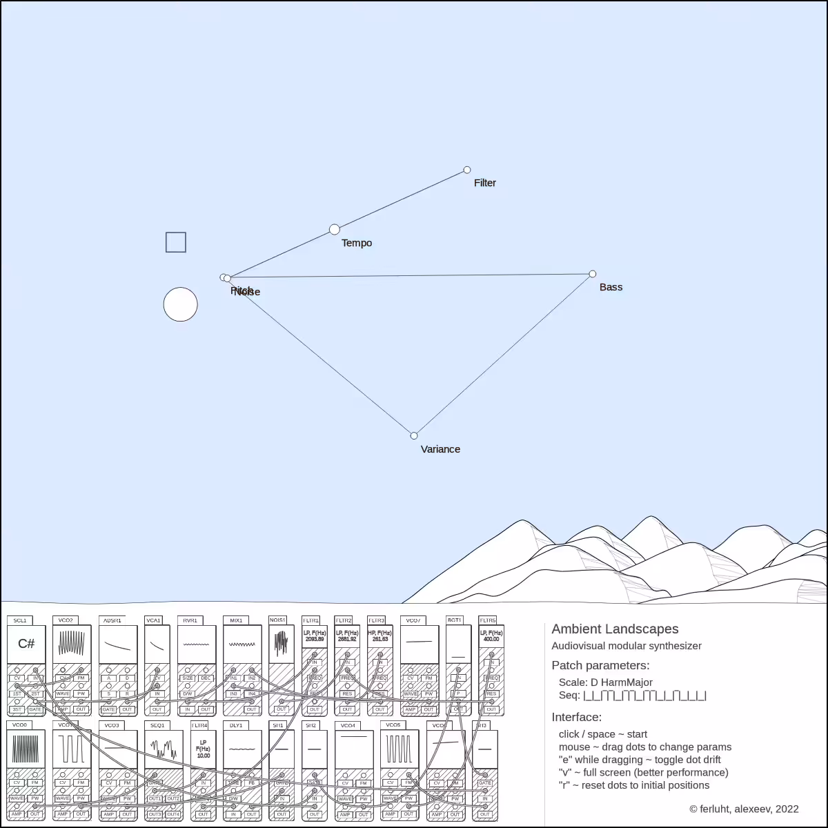Ambient Landscapes synthesizer #69