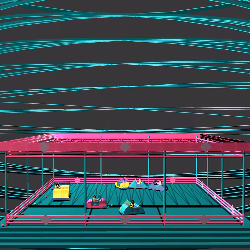 “Uncle Run” Fun Park: Bumper Car #3