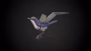 3D Art: Turdus has a Dream...