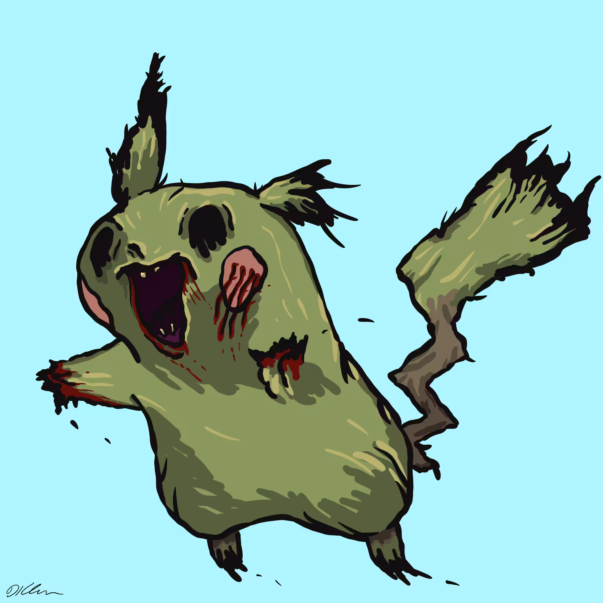 Zombie Pikachu