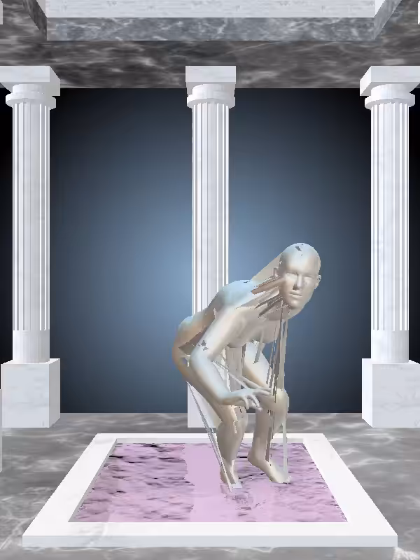 HeavenComputer: The Sneaky Silver Haze Woman #6302